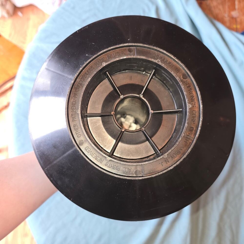 Disk-Go-Case Light Blue Vinyl Record Holder 45's - Picture 3 of 3